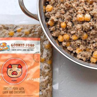 

☚ Nutriale COOKED Pork with Liver and Chickpeas ☺