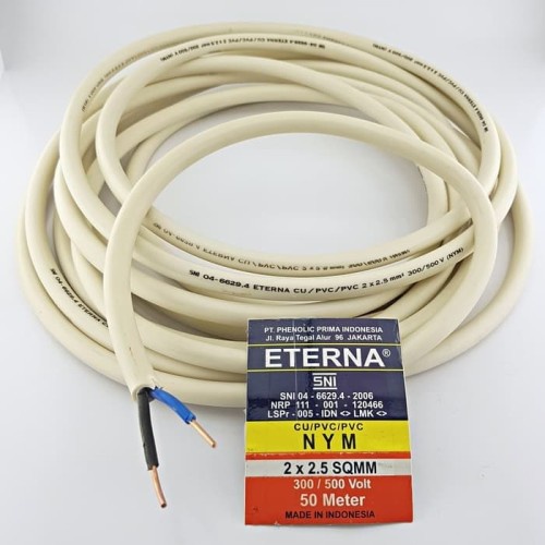 KABEL ETERNA NYM 2 X 2,5MM ROLL