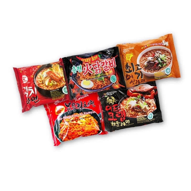 

Segye Ramyun/Segye Food/Ramyun/Segye Mud Crab & Seafood Ramyun/Segye Beef Mushroom Ramyun/Segye Spicy Chicken Ramyun/ Segye Kimchi Ramyun