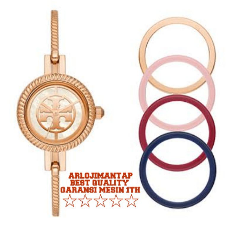 JAM TANGAN WANITA TORY BURCH TBW4037 ORIGINAL FULL SET