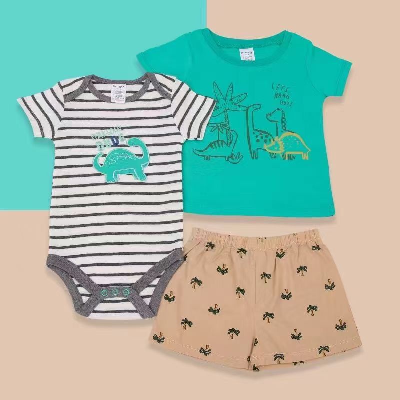 BABY K2 - Bodyset Baby 3 Pcs Motif Dino