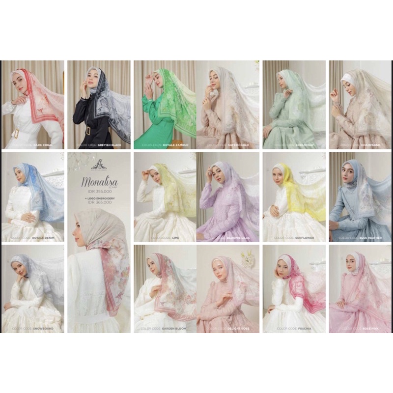 ✨Monalisa Scarf✨ By Ayu Dyah andari (Original)
