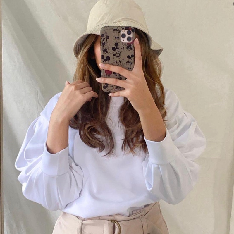 AUTUM BLOUSE - SUVINA SERIES by Yellowfacy-White