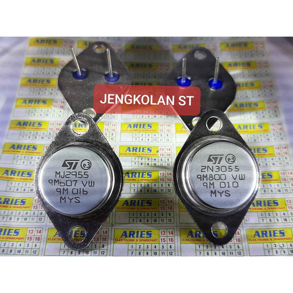 JENGKOLAN ST 1SET MJ2955 2N3055