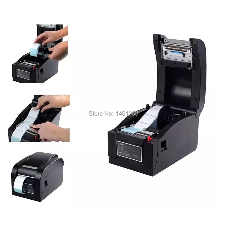 PRINTER THERMAL THERMAL XPRINTER TERMAL BARCODE XP-350B XP350B PRINTER CETAX RESI TANPA TINTA LABEL BARCODE LEBEL BARKODE XP-350B PRINTER RESI