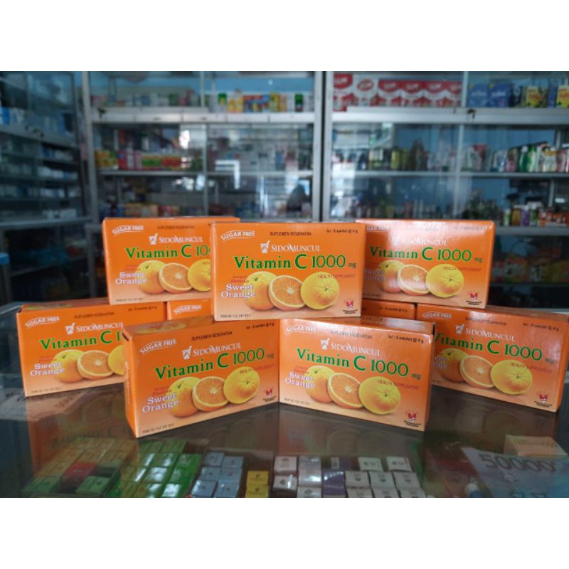 SIDOMUNCUL VITAMIN C1000 ORANGE BOX