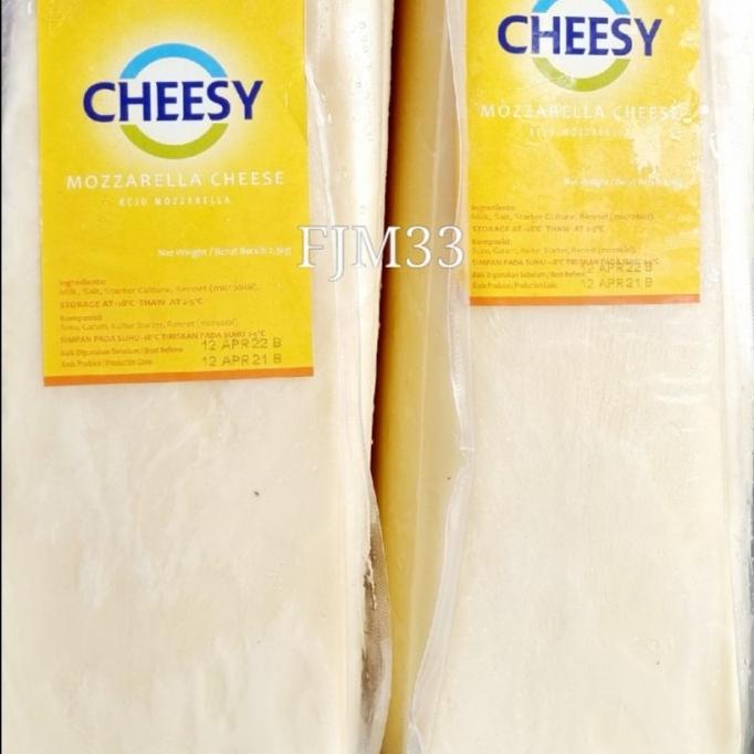 

BISA BAYAR DITEMPAT keju mozarella cheesy 1 kg