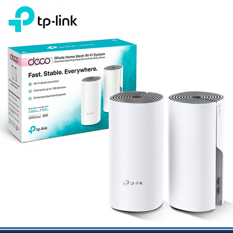 TP-LINK Deco M4 - AC1200 / AC1300 Dual-Band Whole Mesh Wi-Fi System