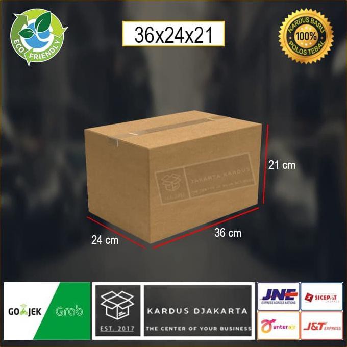 

Kardus|Box|Kotak Uk. 36X24X21 Polos Dan Baru