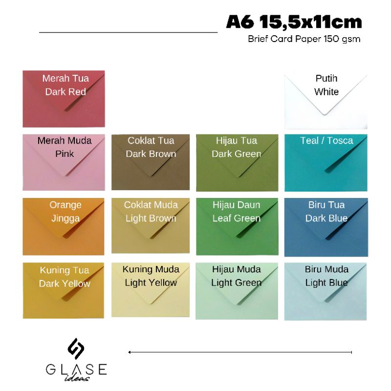

Amplop Tebal A6 15,5x11cm BC 150gr Polos amplop vintage aesthetic amplop undangan amplop uang angpao surat amplop kartu ucapan amplop kondangan amplop warna amplop polos amplop mini amplop custom amplop warna