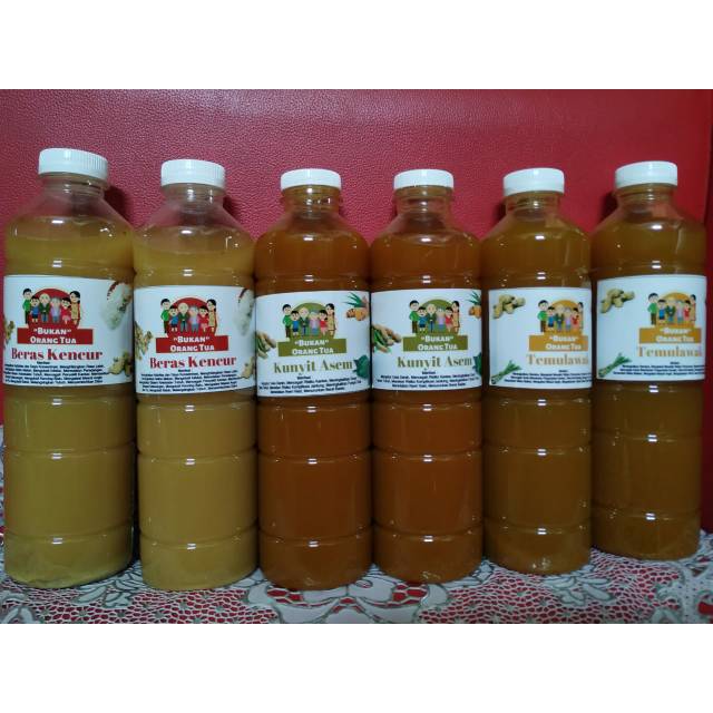 

Jamu Tradisional Temulawak "Bukan Orang Tua" 500ml