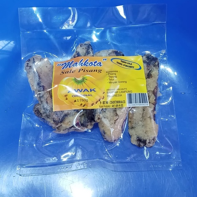 

PISANG SALE MAHKOTA AWAK 150 GR