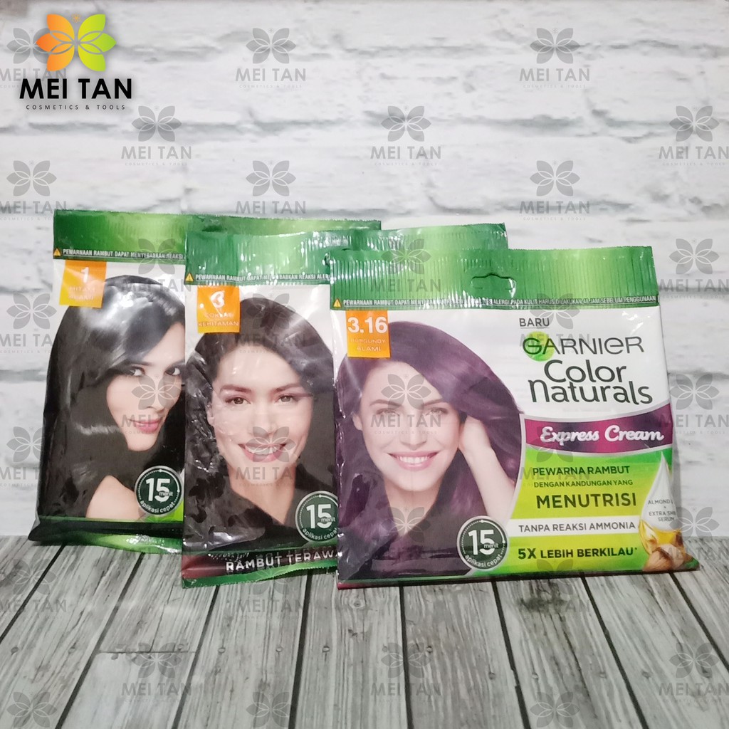  NATURAL GARNIER  COLOR NATURAL SACHET  GARNIER  PEWARNA 