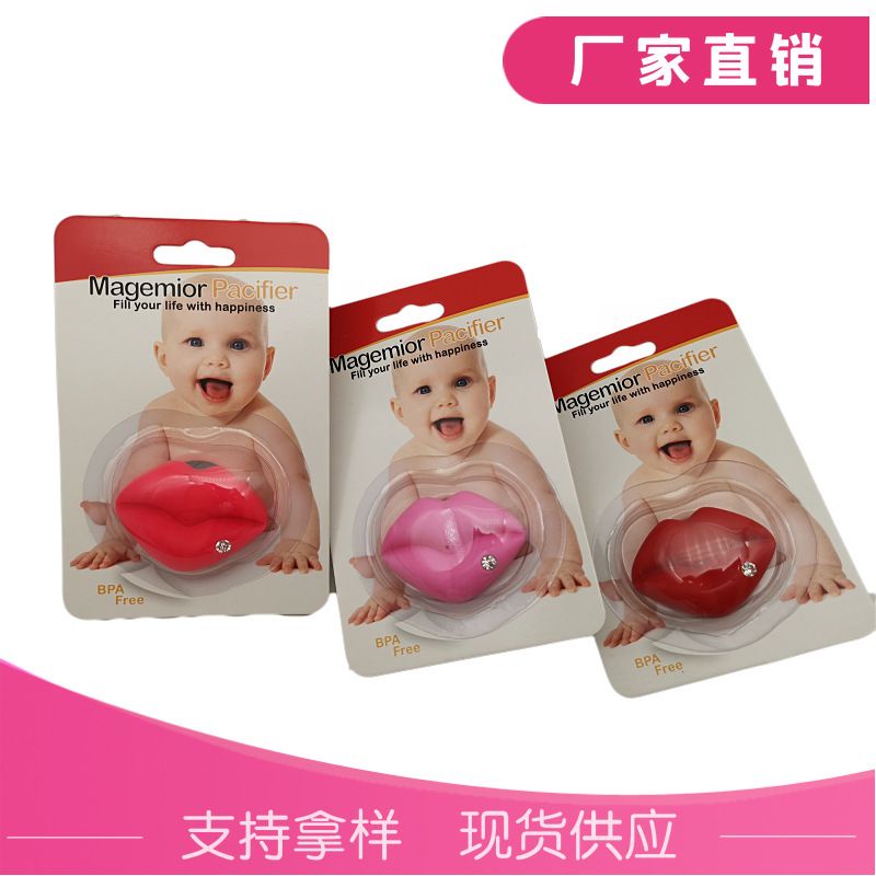 Dot Empeng Bayi Kumis dan Bibir Original Lucu