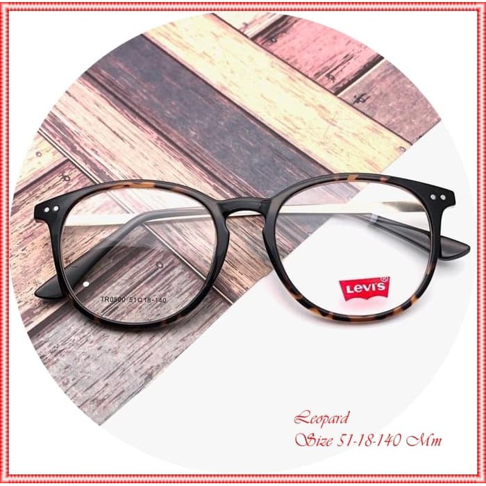 FRAME KACAMATA PRIA WANITA BACA KEKINIAN BEST SELLER FRAME FASHION LEVIS A-5 SUPER