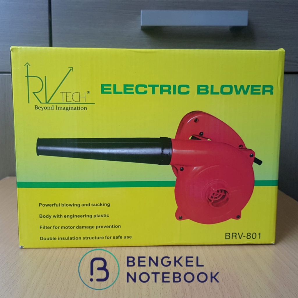 Hand Blower Electric RV-TECH BRV-801 Sedot Tiup Pembersih Debu Komputer