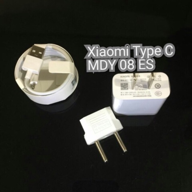Quick Charger 3A Xiaomi Type C Mi6 / Mi5 / Mi5c / Mimax2 / MiNote2 Original 100%