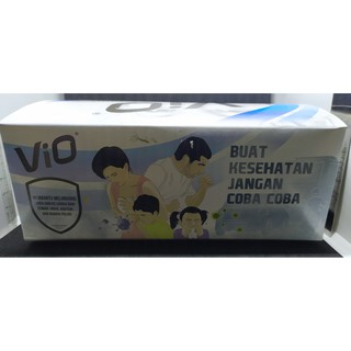  Masker  Vio  3 Ply Earloop  Disposable Mask Shopee Indonesia