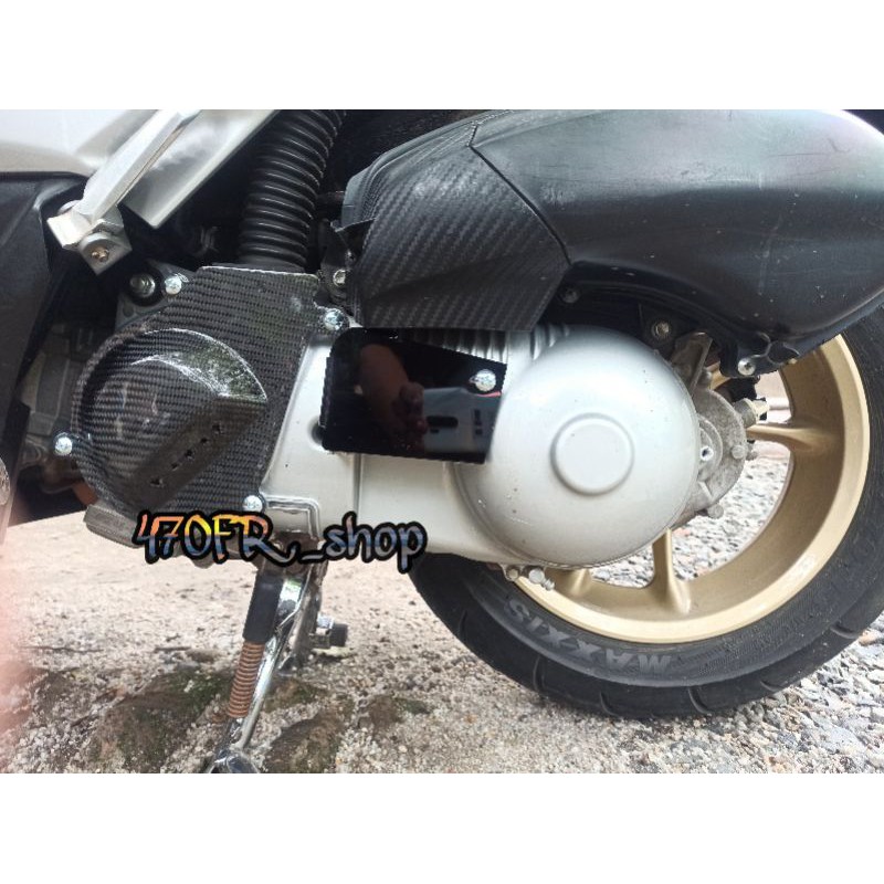 cover cvt nmax  karbon kevlar yamaha for nmax old / new , aerox old / new dan lexy