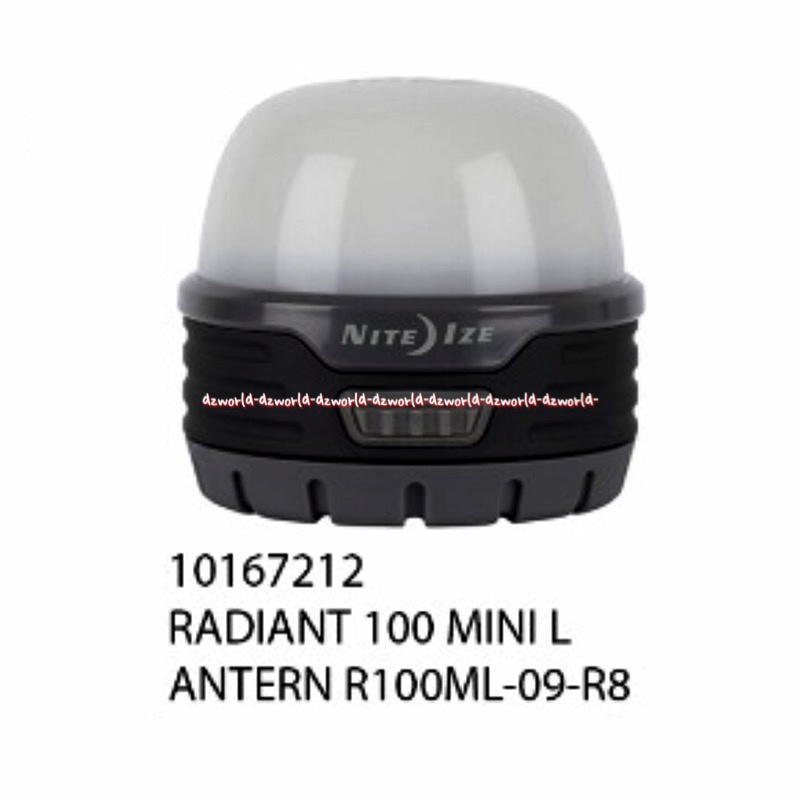 Nite Ize Radiant Lantern 100 Mini Lampu Lentera Mini Kecil Senter Niteize Atern Untuk Camping Camp R100ml-09-r8 Niteize