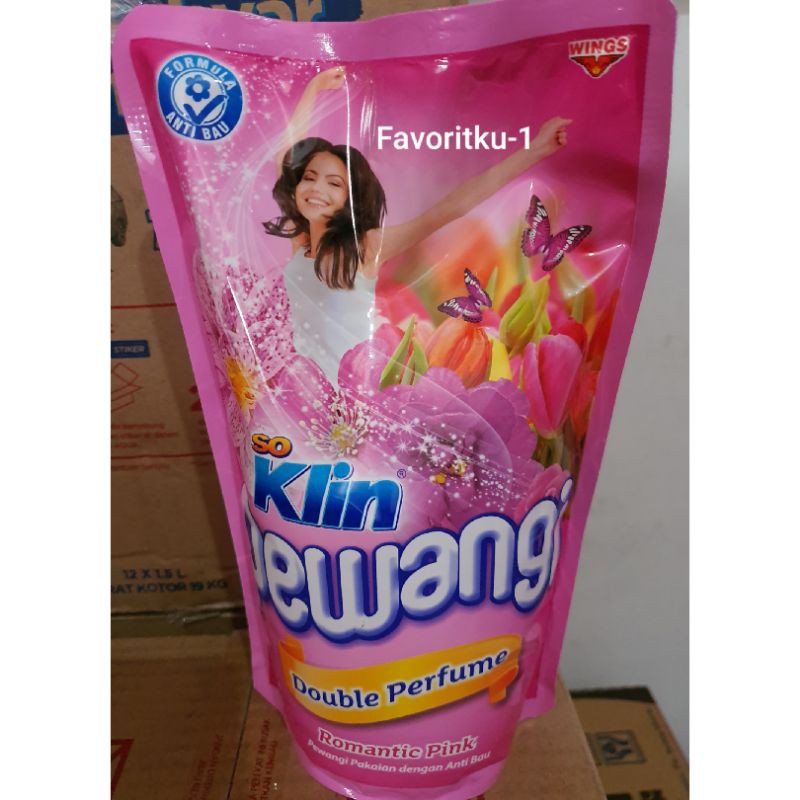 SO KLIN/SOKLIN Pewangi Pakaian Double Perfume 900 ml