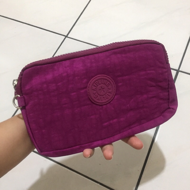 Dompet hp kipling panjang ada slot kartu dan koin