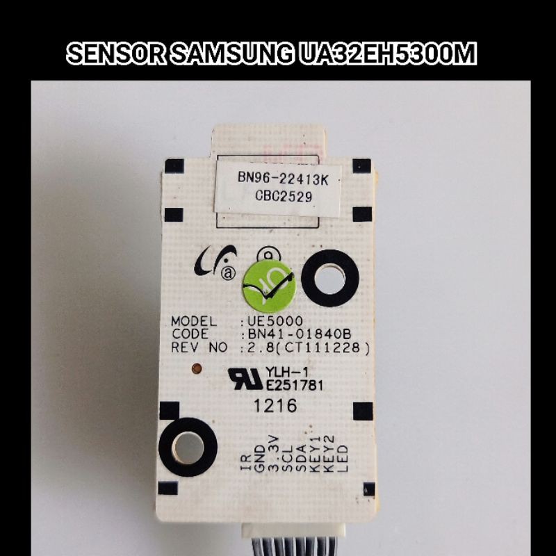 SENSOR TV LED SAMSUNG UA 32EH5300 M