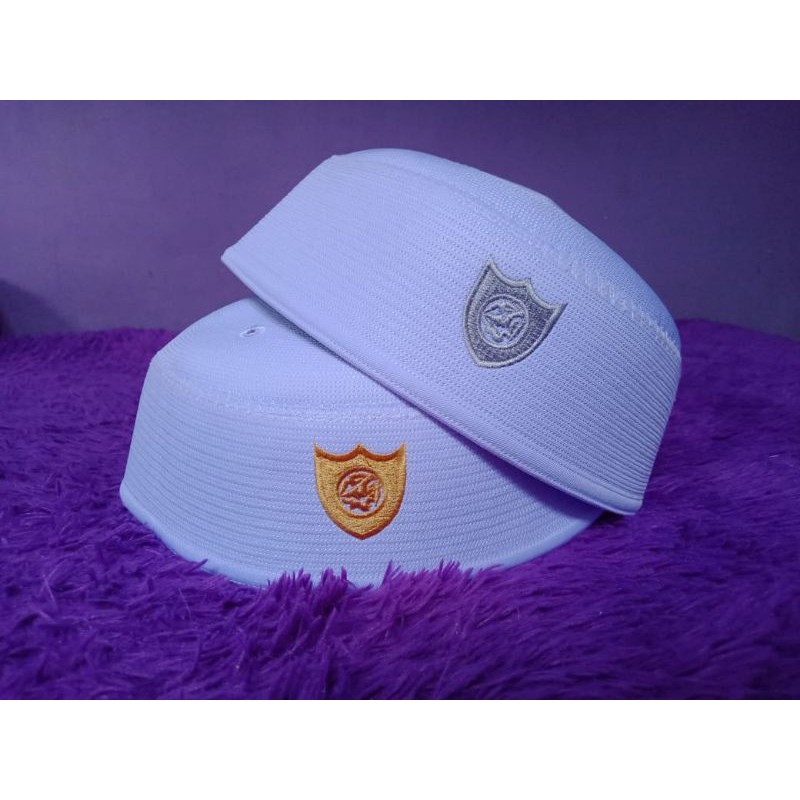 KOPIAH  PECI SONGKOK MALAYSIA H ABDUL KARIM LOKAL/PECI PUTIH.