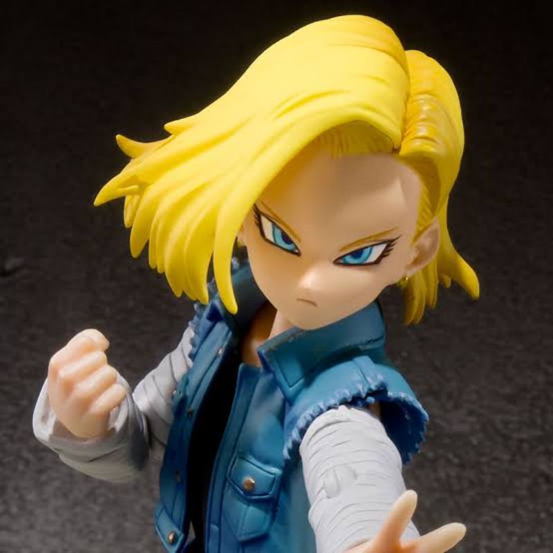 SHF Figuarts Dragon Ball Z Cell Saga Humanoid Android 18 Figure