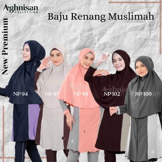 Ready stock Baju renang muslim Spandex lycra Premium