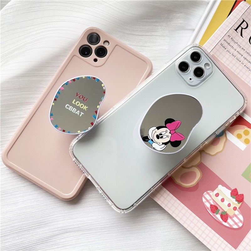 Popsocket Mirror Mickey Minnie Mouse Aesthetic