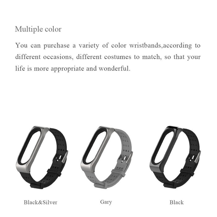 MI BAND MIJOBS 4/3 Strap GELANG Tali METAL SPORTY Bonus anti lost G-SHOCK