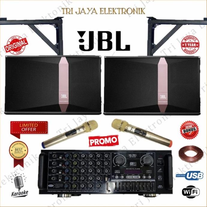Paket Karaoke JBL KI 510 bluetooth / sound sistem JBL Bluetooth