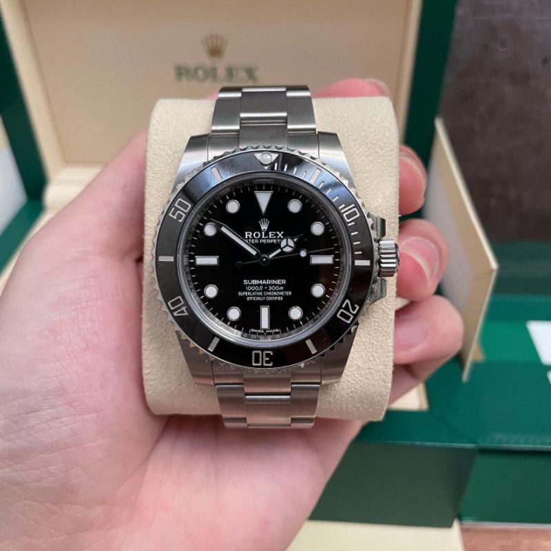 rolex submariner no date ceramic black 114060 original