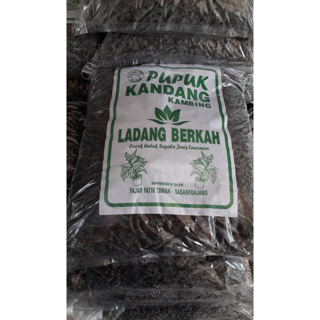 Pupuk Kandang Kambing Murni - Media Tanam Pupuk Kandang