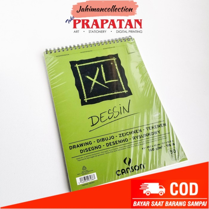 

✨ BISA COD ✨ CANSON XL Dessin A3 / Drawing Pad