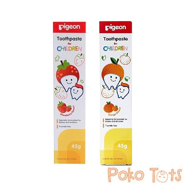 Pigeon Toothpaste for Children 45gr Pasta Gigi Odol Anak Tooth Paste WHS