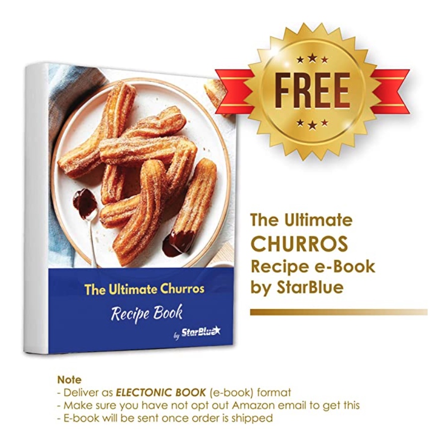 

Churro Maker - Easy tool for Deep Fry churro in 8 difference shapes - Bisa titip beli produk lain dari USA