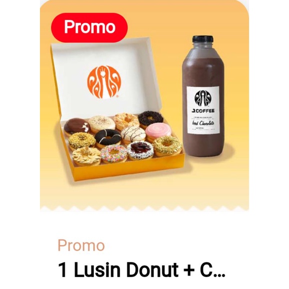 

PROMO1 Lusin Donut JCO+ Jcoccino 1l