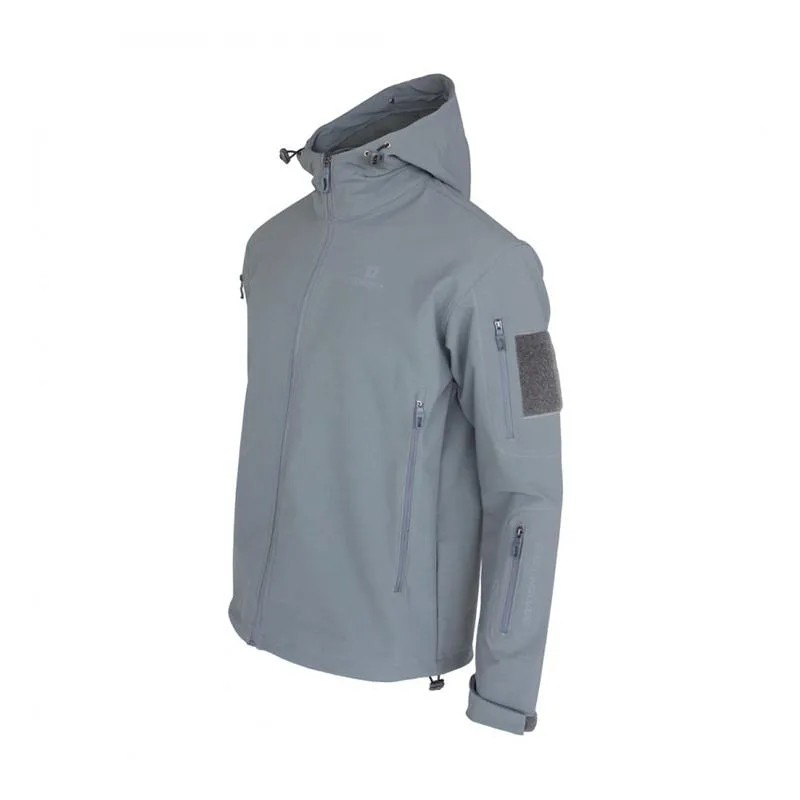 Softshell Jaket Consina Grey Wolves Jaket Outdoor Model TAD Tactical