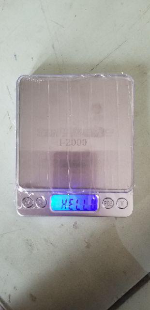 Timbangan Dapur 1kg 0.1g - Silver