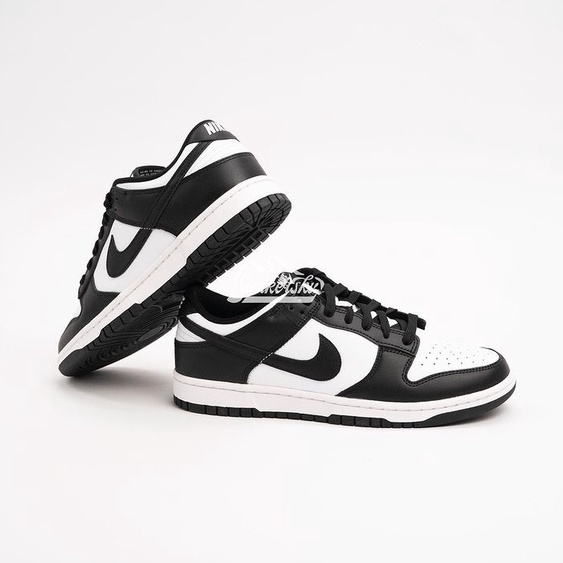 low dunk black white
