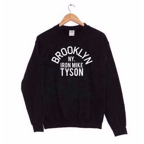 JAKET   SWEATER   HOODIE Sweater Iron Mike Tyson