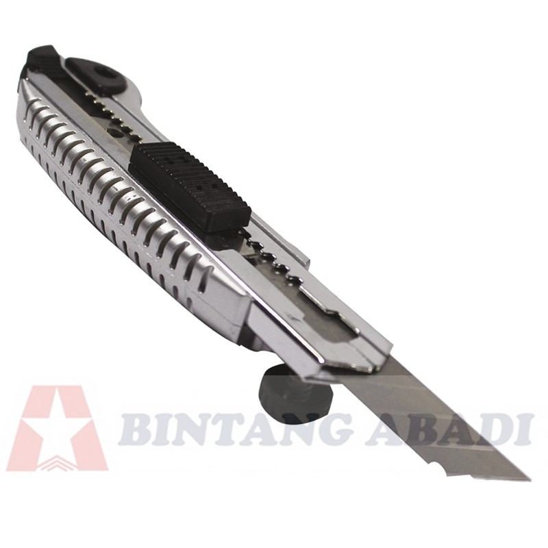 

Tora Pisau Cutter 5 x 18 mm Warna Silver / Utility Knife - UK-118