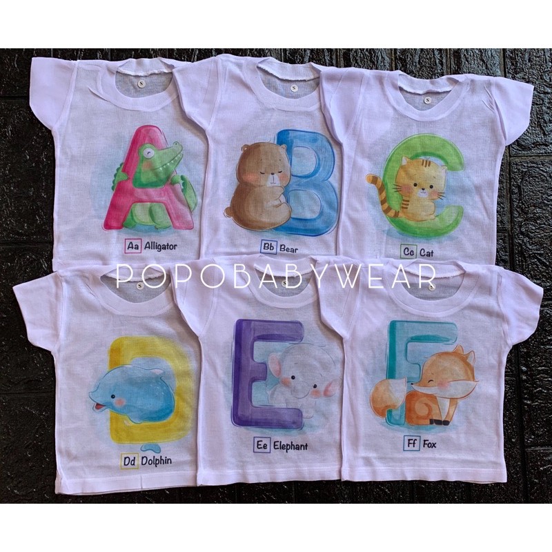 3pcs / 6pcs Kaos Setali /Oblong Putih (BABY)