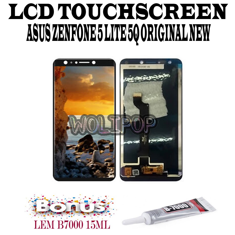 BONUS LEM B7000 LCD TOUCHSCREEN ASUS ZENFONE 5Q ZC600KL X017DA ORIGINAL NEW