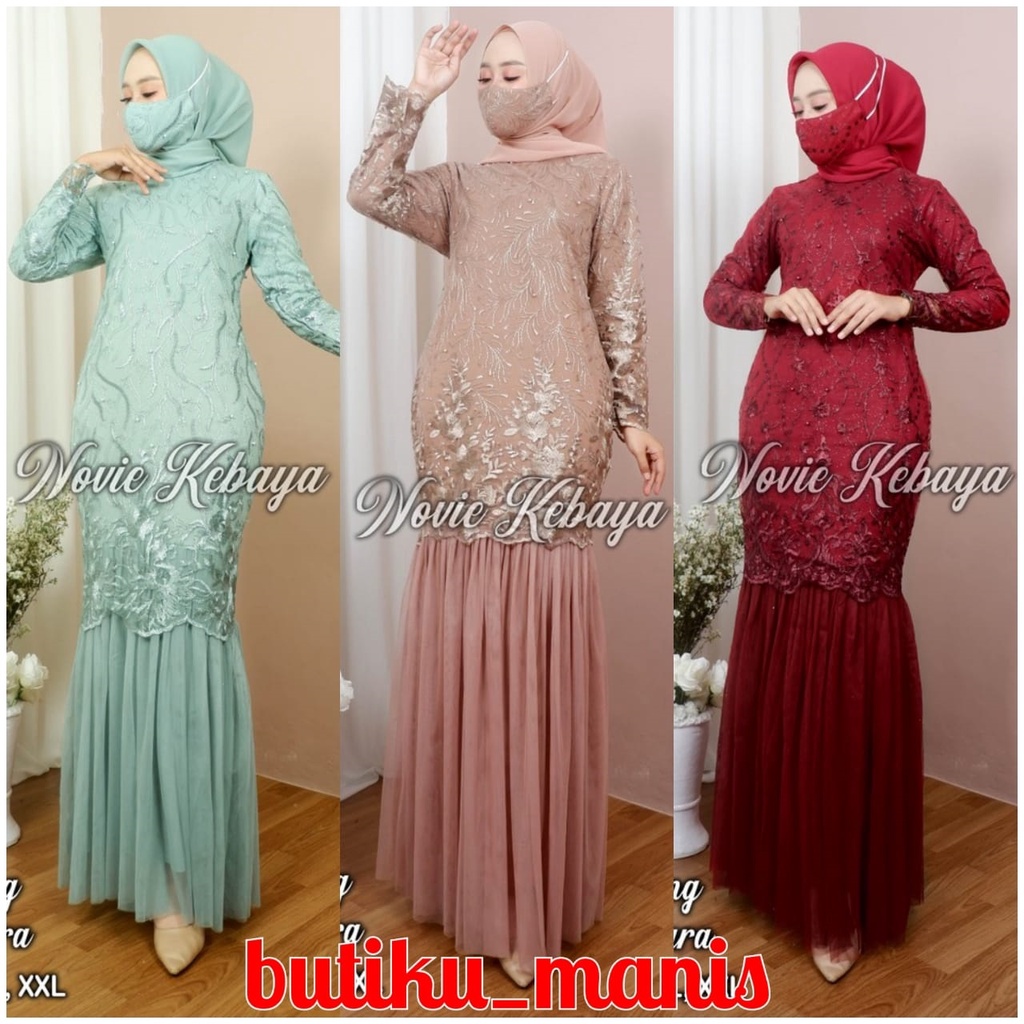 Gamis Duyung Tutu Manohara /Gamis Duyung Terbaru / Kebaya Modern / Kebaya Wisuda / Gamis Tille / Gam