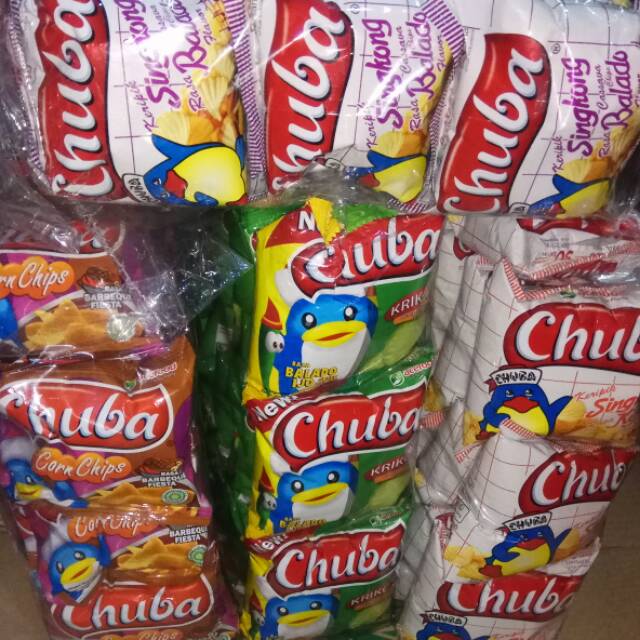 kripik chuba original 1pack isi 20pcs