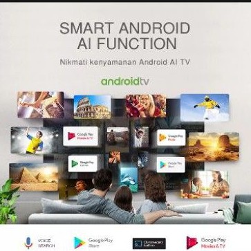 TCL 50 inch SMART LED TV Android 9.0 - 4K Ultra HD