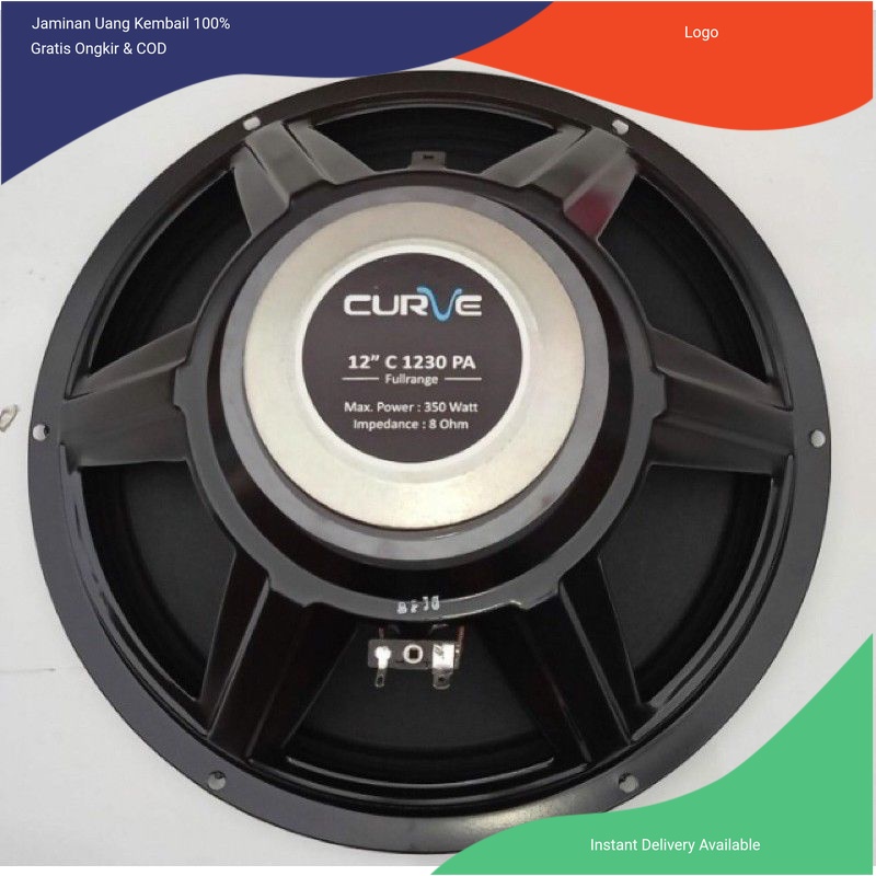 

Speaker 12 inch 350W CURVE 1230 Full Range